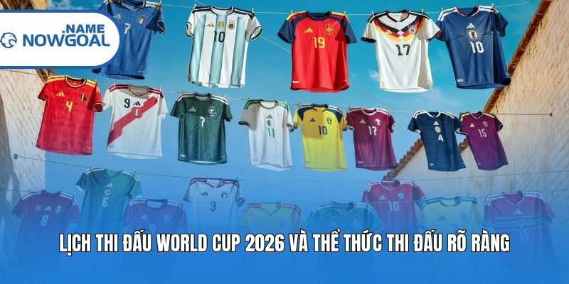 Lịch thi đấu World Cup 2026 và thể thức thi đấu rõ ràng